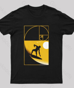 Golden Spiral Wave T-Shirt