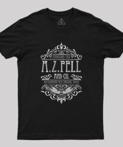 Good Omens A.Z. Fell Book Shop Geek T-Shirt