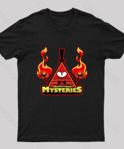 Gravity Falls Mysteries Geek T-Shirt