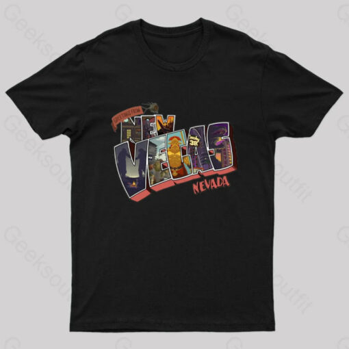 Greetings From New Vegas Geek T-Shirt