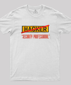 Hacker Security Professional T-Shirt