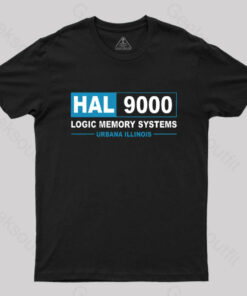 Hal 9000 Logic Memory Systems T-Shirt