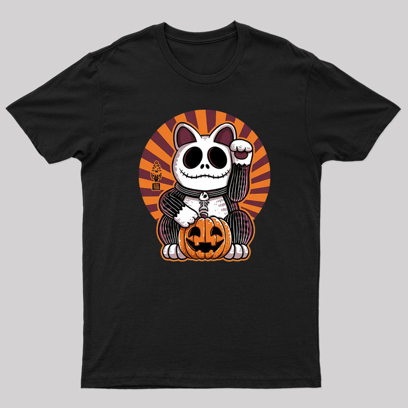 Halloween Neko Nerd T-Shirt Halloween Neko Nerd T-Shirt