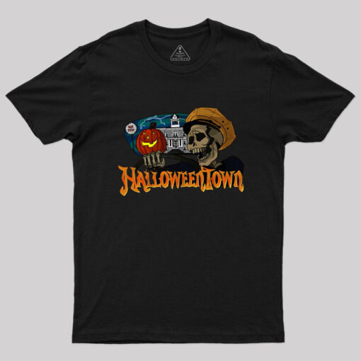 Halloweentown Cab Ride Geek T-Shirt