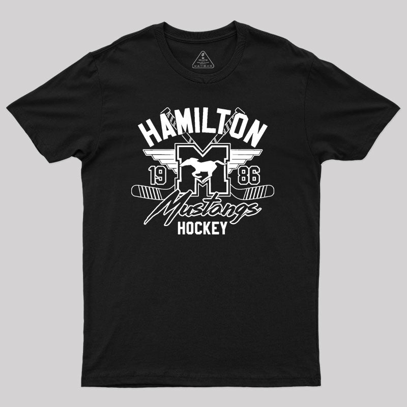 Hamilton Mustangs Hockey T-Shirt Hamilton Mustangs Hockey T-Shirt