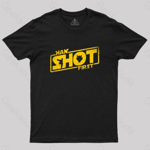 Han Shot First T-Shirt