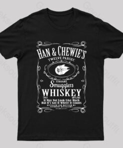 Han&Chewie’s Twelve Parsec Whiskey Geek T-Shirt
