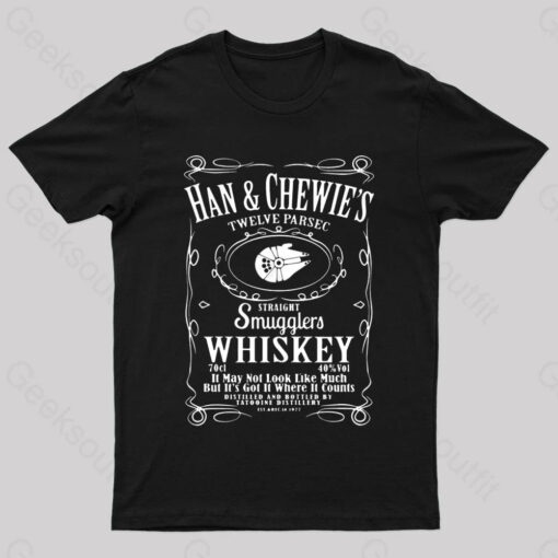 Han&Chewie’s Twelve Parsec Whiskey Geek T-Shirt