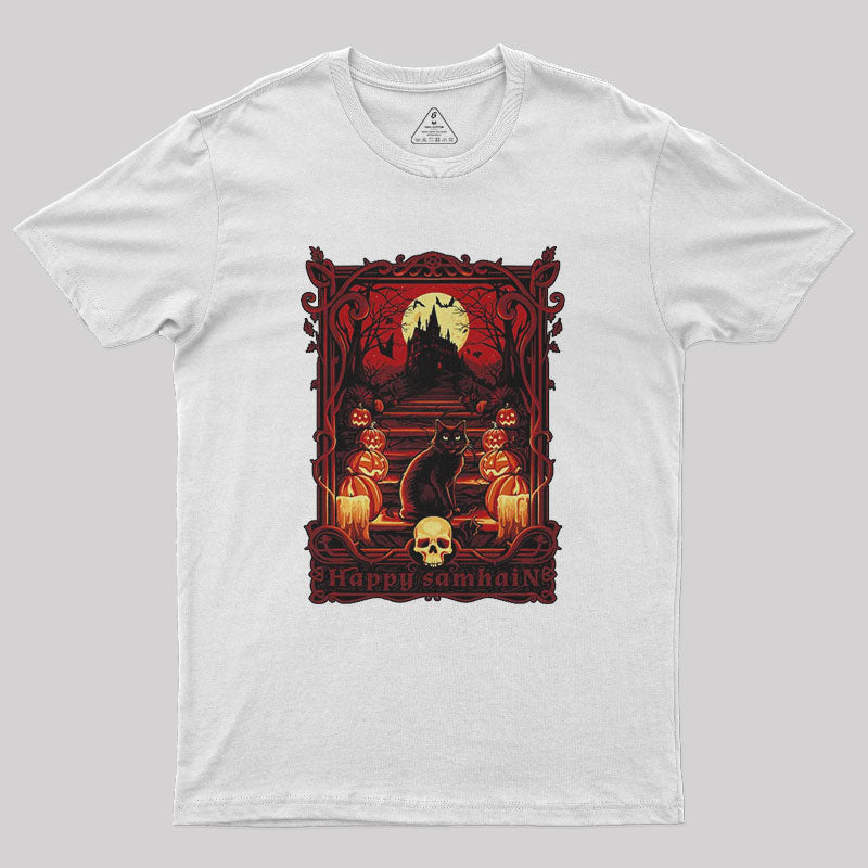 Happy Sahmain Geek T-Shirt Happy Sahmain Geek T-Shirt