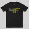 Heart of Gold Fun Chemistry T-Shirt