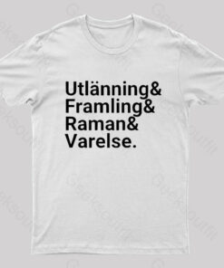 Hierarchy Of Foreignness Nerd T-Shirt