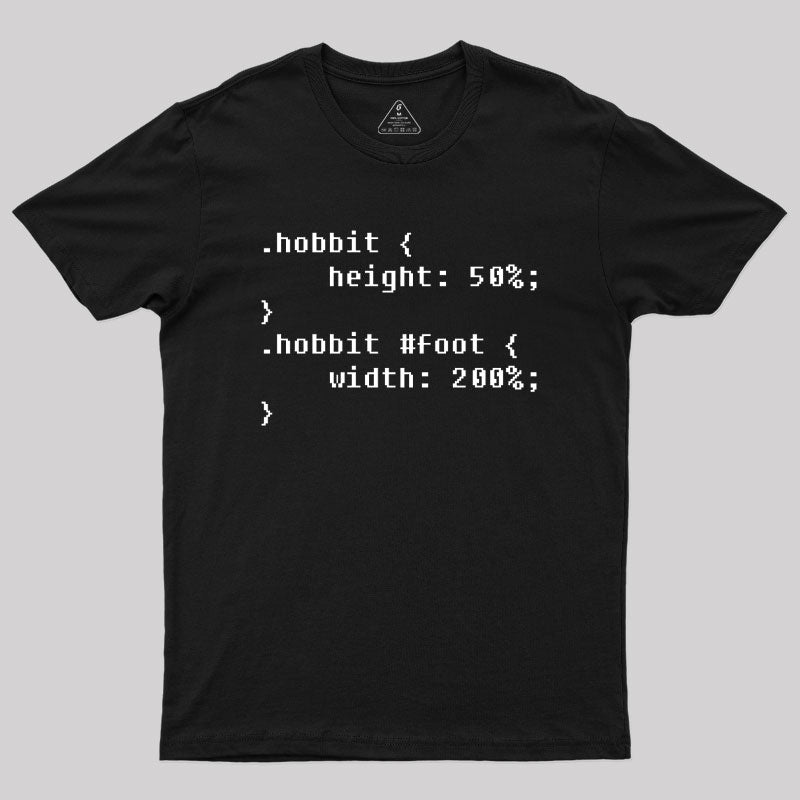 HobbitCode Geek T-Shirt HobbitCode Geek T-Shirt