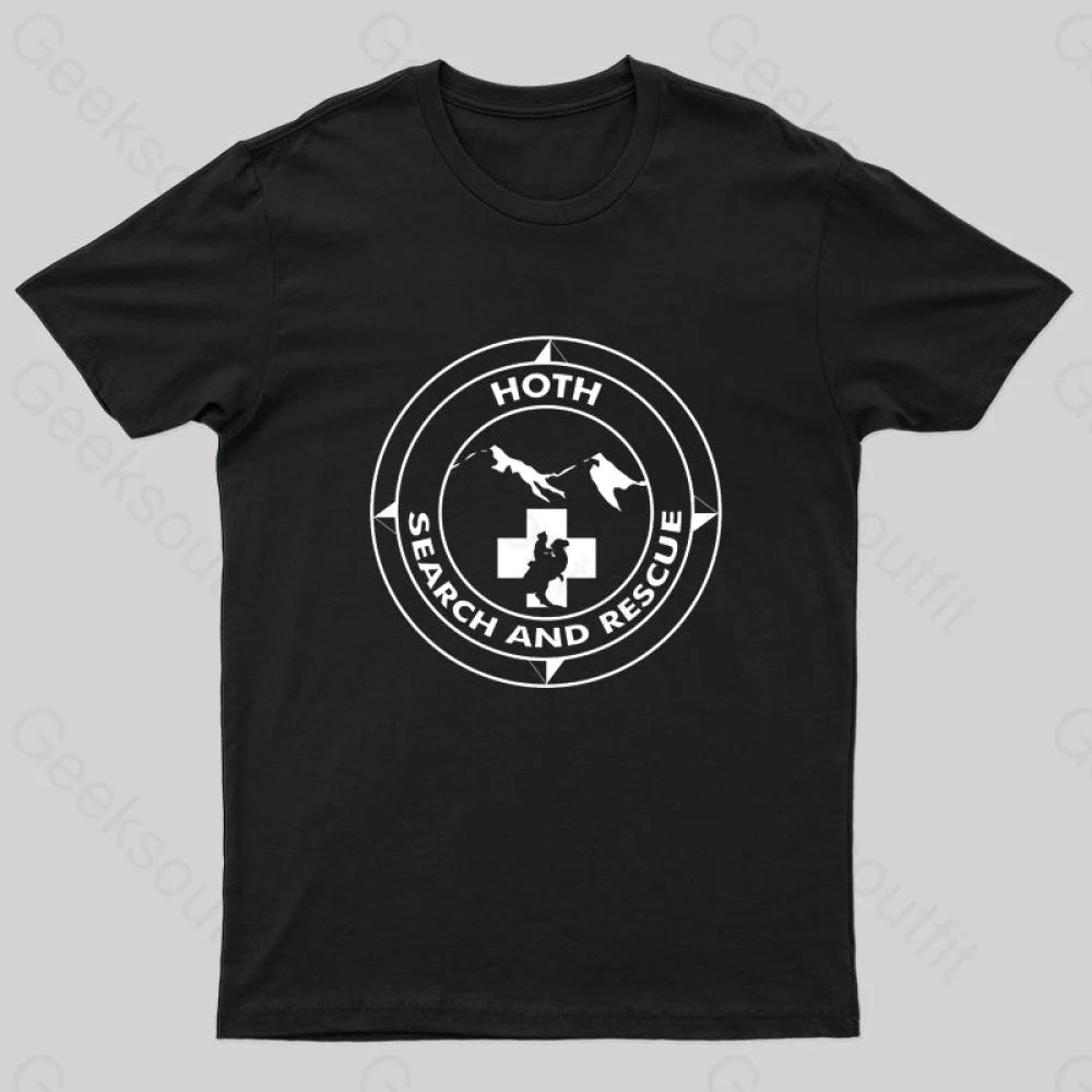 Hoth Search and Rescue Geek T-Shirt Hoth Search and Rescue Geek T-Shirt