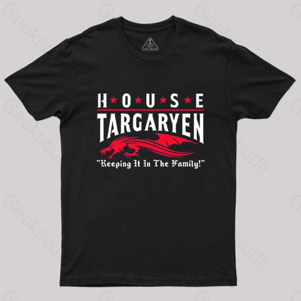 House Targaryen T-Shirt House Targaryen T-Shirt