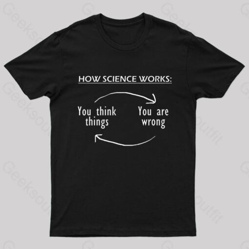 How Science Works Nerd T-Shirt