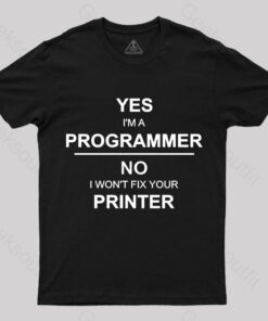 I Am A Programmer Geek T-Shirt