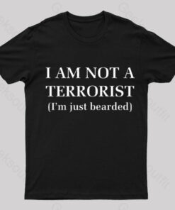 I Am Not A Terrorist Nerd T-Shirt