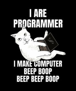 I Are Programmer Computer Cat T Shirt 8