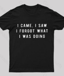 I Forgot What I Was Doing Geek T-Shirt