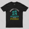 I Have Plans With My Puzzle T-Shirt