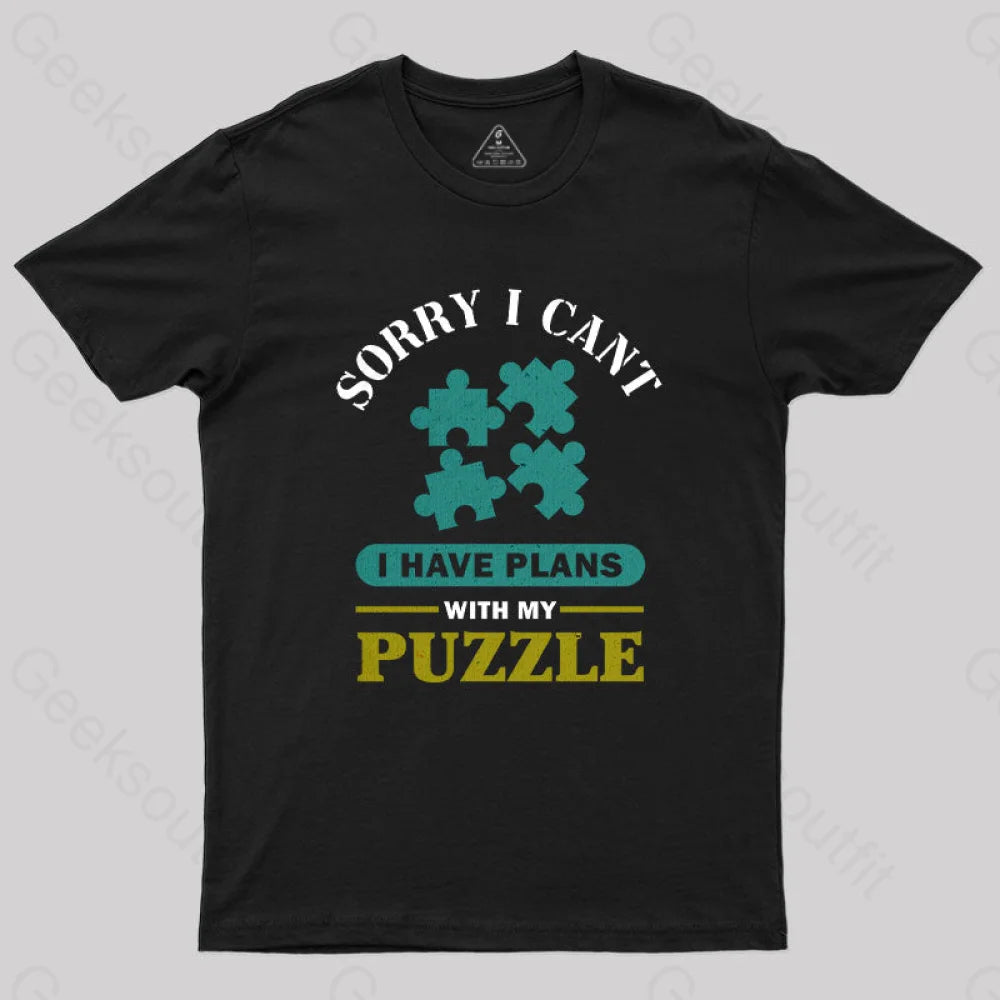 I Have Plans With My Puzzle T-Shirt I Have Plans With My Puzzle T-Shirt