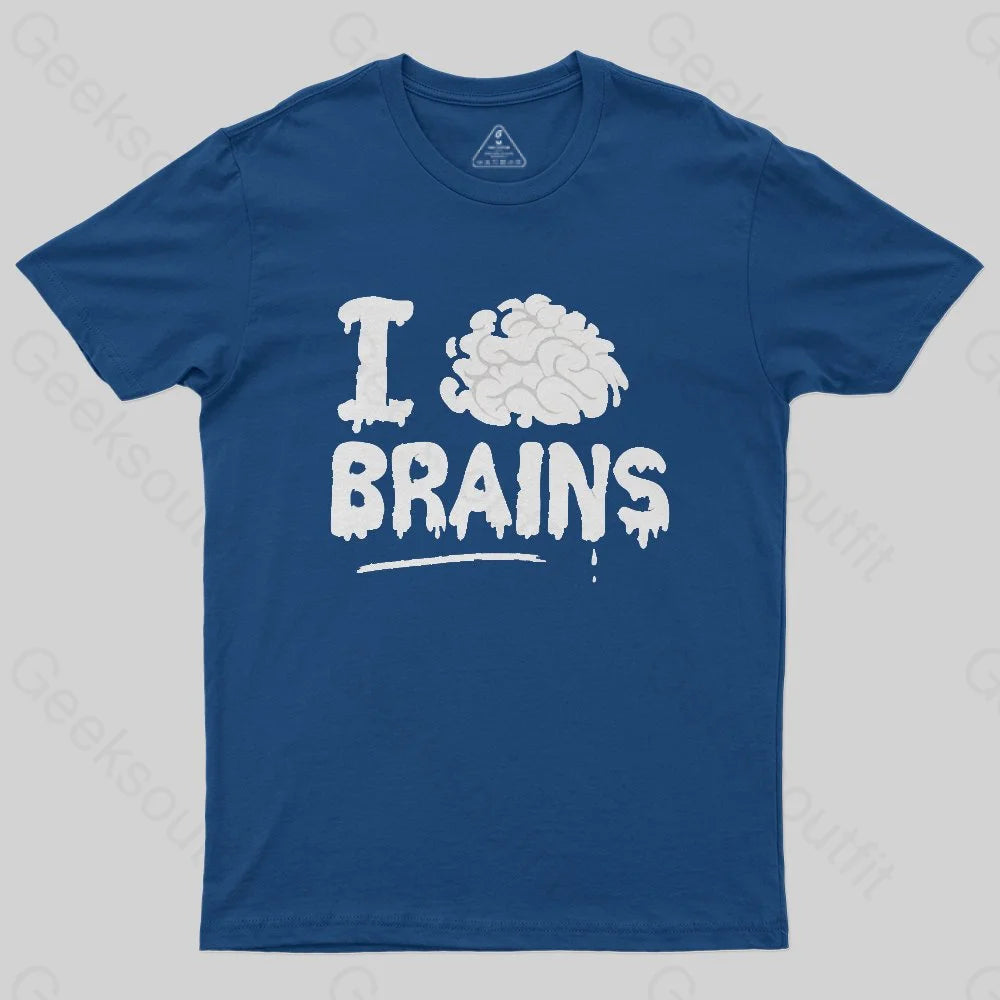 I Love Brains T-Shirt I Love Brains T-Shirt