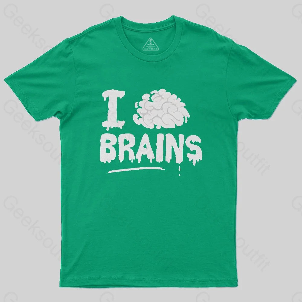 I Love Brains T-Shirt I Love Brains T-Shirt