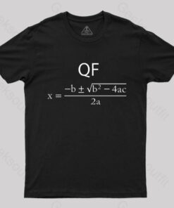 I Love Math Quadratic Formula T-Shirt