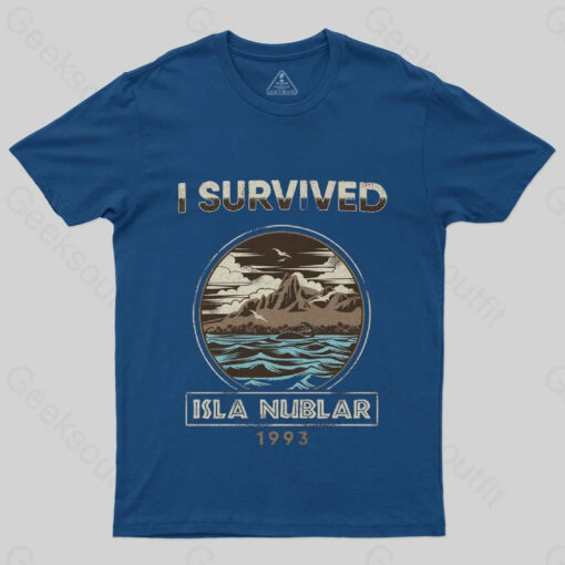 I Survived Isla Nublar T-Shirt
