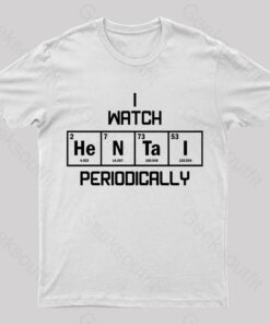 I Watch Hentai Periodically Nerd T-Shirt
