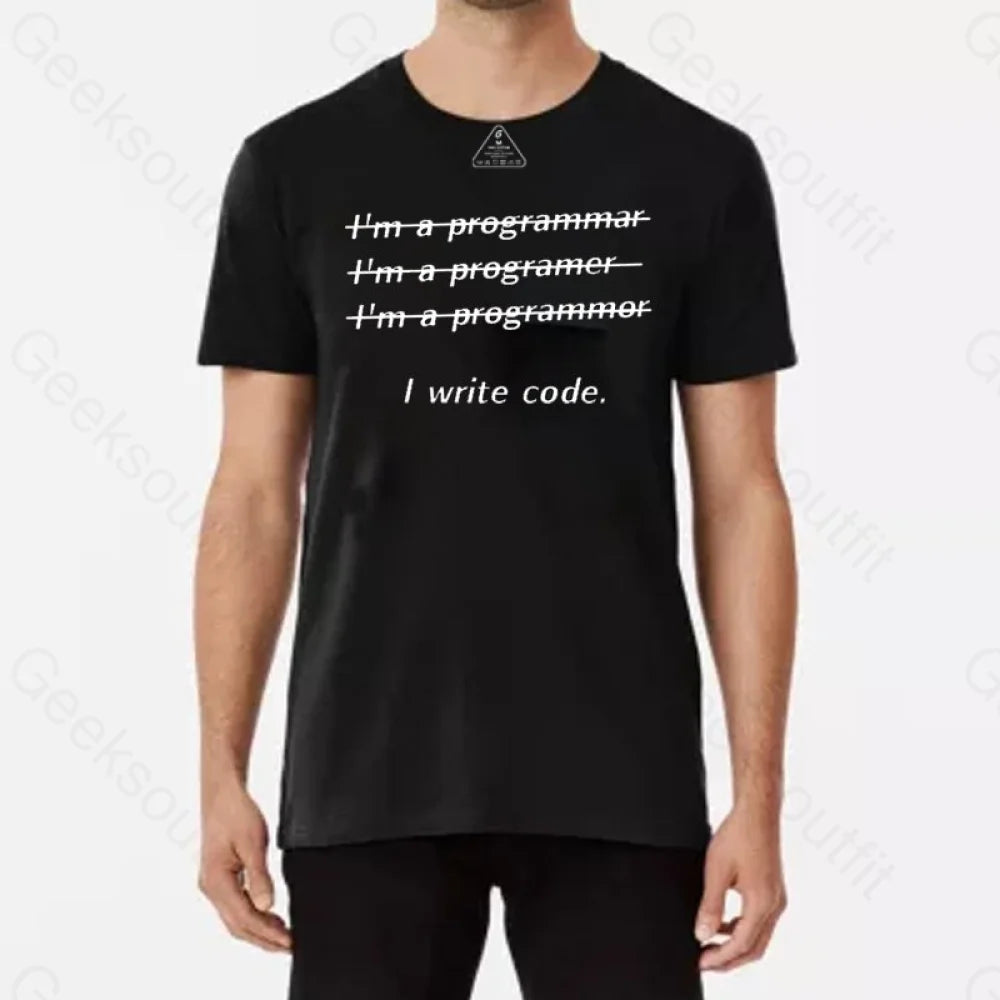 I write code T-shirt I write code T-shirt
