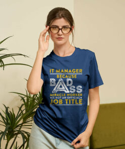 IT Manager Geek T-Shirt
