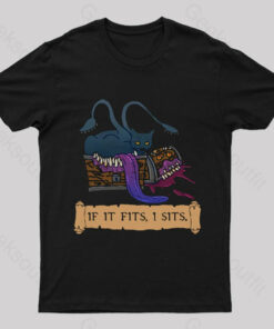 If It Fits I Sits Nerd T-Shirt