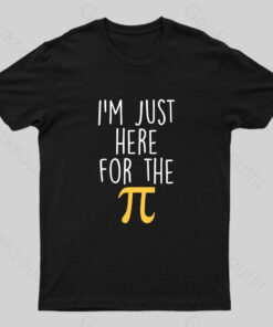 I’m Here For The Pi Geek T-Shirt
