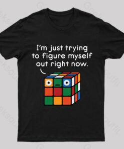 I’m Just Trying To Figure Myself Out Right Now Nerd T-Shirt