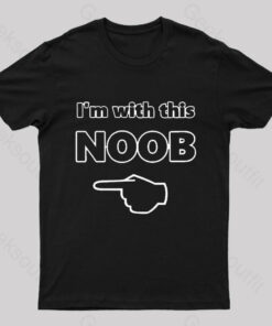 I’m With This Noob Nerd T-Shirt