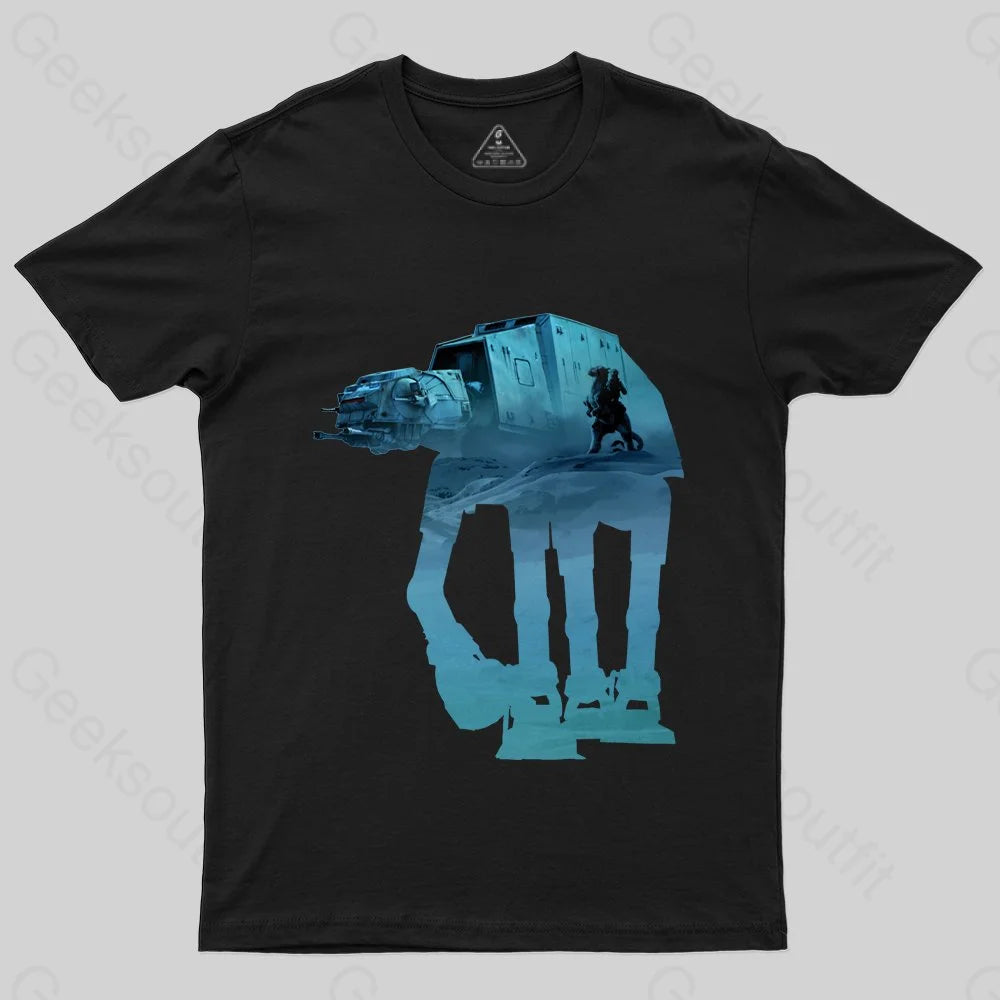 Imperial Walker on Hoth T-shirt Imperial Walker on Hoth T-shirt