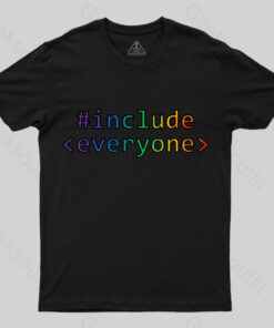 Include Everyone Nerd T-Shirt