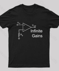 Infinite Gains Nerd T-Shirt