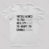 Intelligence Is The Ability To Adapt To Change T-Shirt