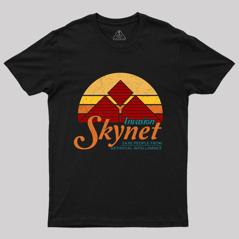 Invison Skynet Sunset T-Shirt Invison Skynet Sunset T-Shirt