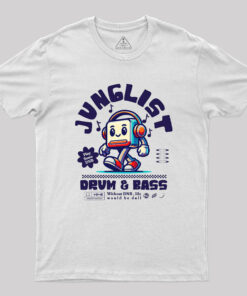 JUNGLIST – DNB Headphone Mascot T-Shirt