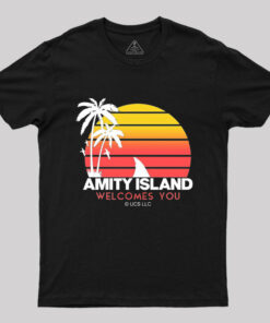 Jaws Movie Amity Island T-Shirt
