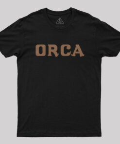Jaws Orca Signage Geek T-Shirt
