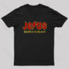 Jesus Rocks Highway to Heaven Nerd T-Shirt