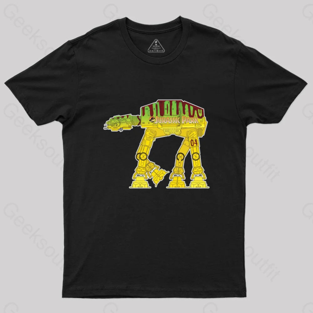 Jurassic Park Themed Imperial Walker T-Shirt Jurassic Park Themed Imperial Walker T-Shirt
