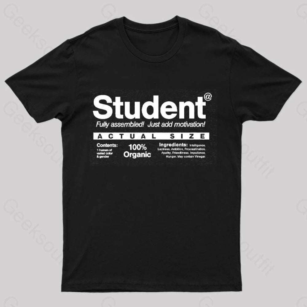 Just Add Motivation Funny Geeks T-Shirt Just Add Motivation Funny Geeks T-Shirt