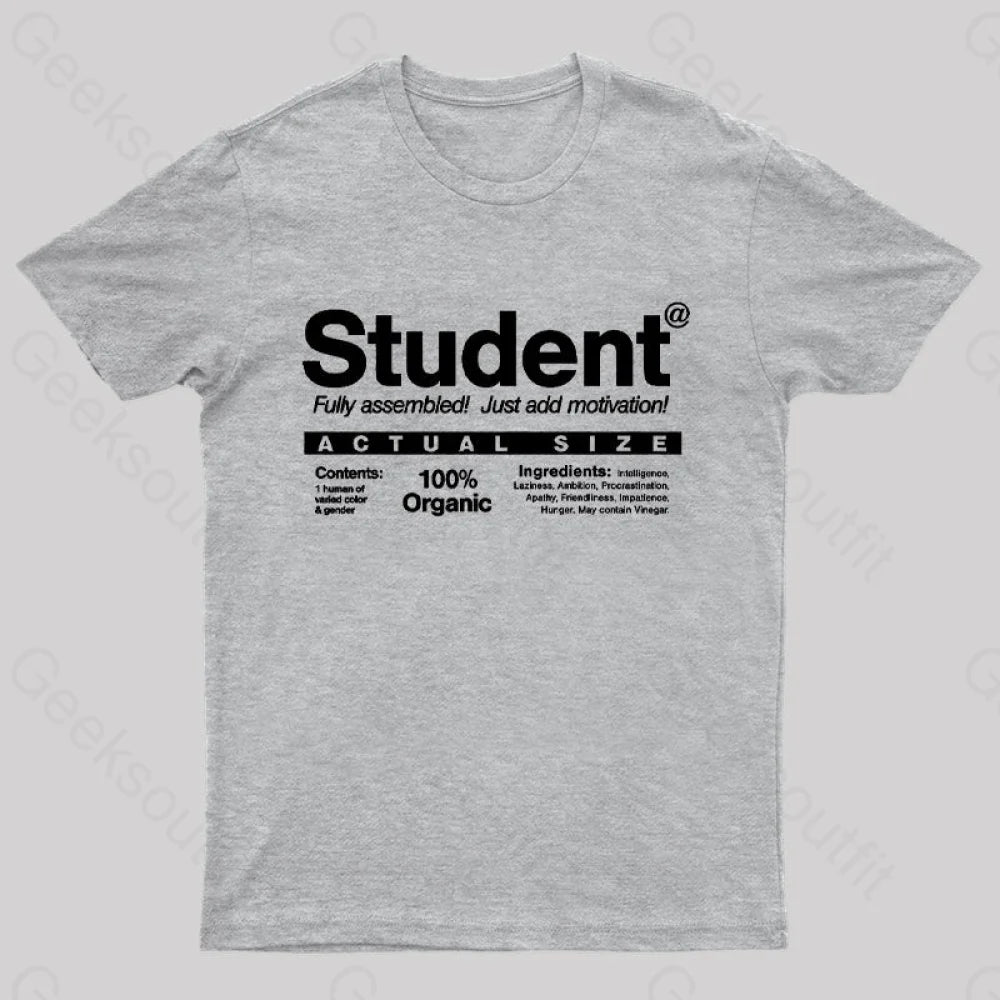 Just Add Motivation Funny Geeks T-Shirt Just Add Motivation Funny Geeks T-Shirt