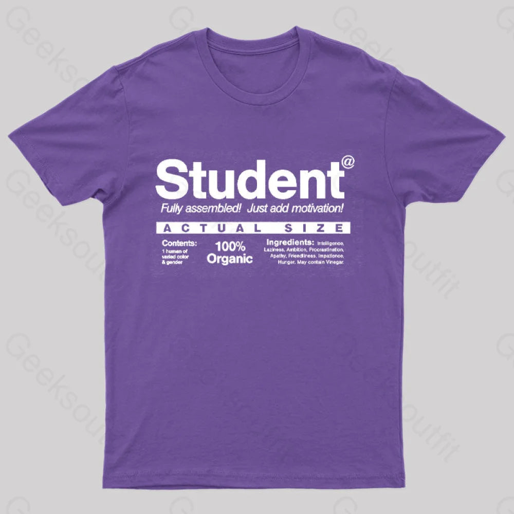 Just Add Motivation Funny Geeks T-Shirt Just Add Motivation Funny Geeks T-Shirt