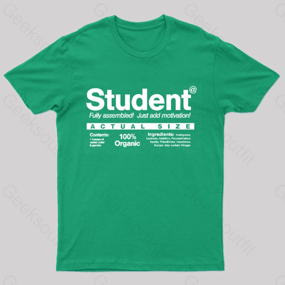 Just Add Motivation Funny Geeks T-Shirt Just Add Motivation Funny Geeks T-Shirt